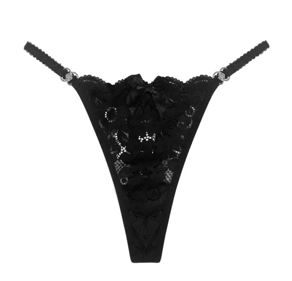 3er Pack Everyday Seduction Tanga Black - Sedora