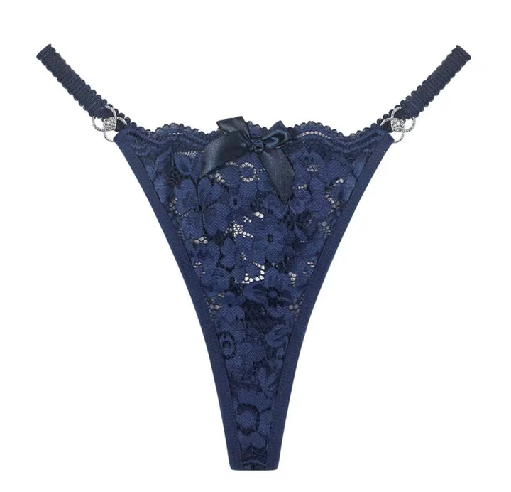3er Pack Everyday Seduction Tanga Blau - Sedora