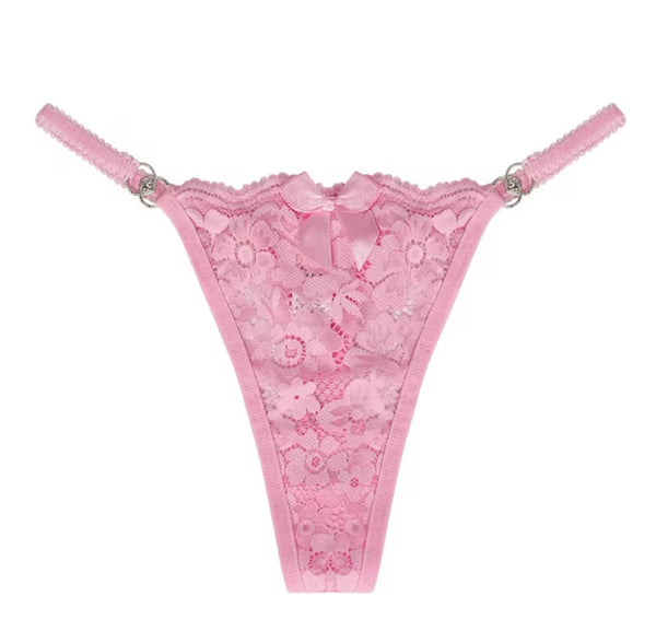 3er Pack Everyday Seduction Tanga Rosa - Sedora