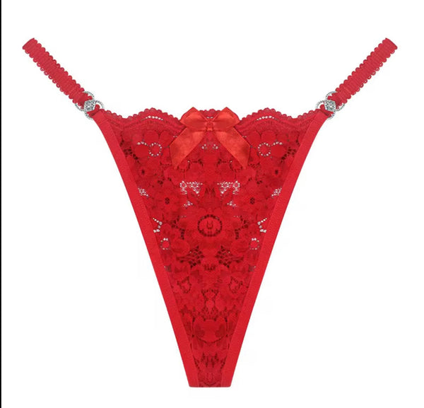 3er Pack Everyday Seduction Tangas Rot - Sedora