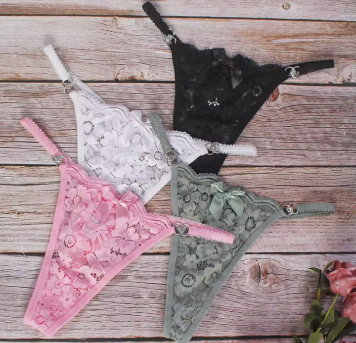 3er Pack Everyday Seduction Tanga Grün - Sedora
